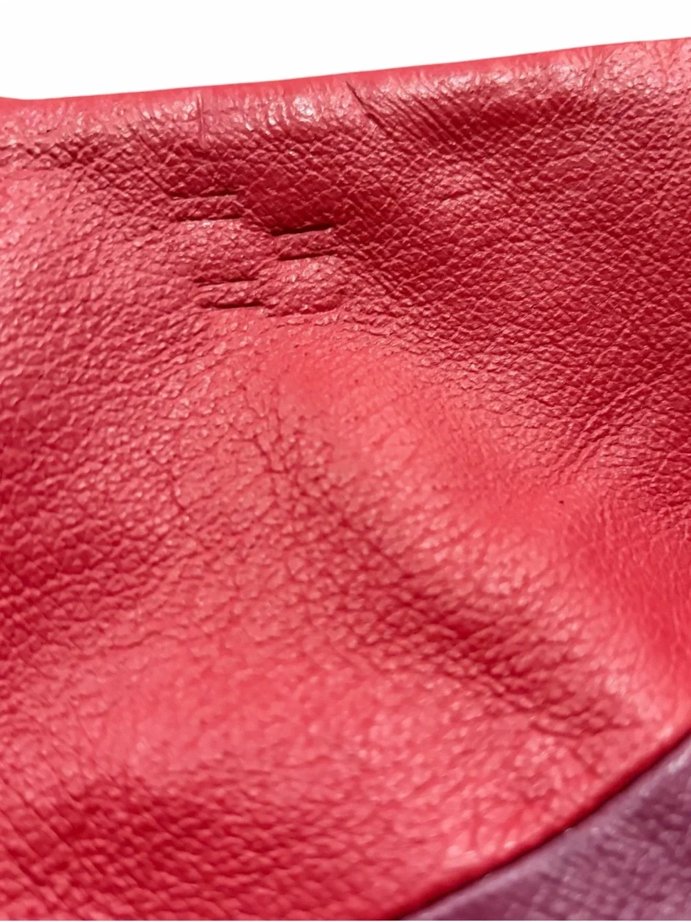 Vintage Leather Patchwork Skirt - Picture 3 of 4